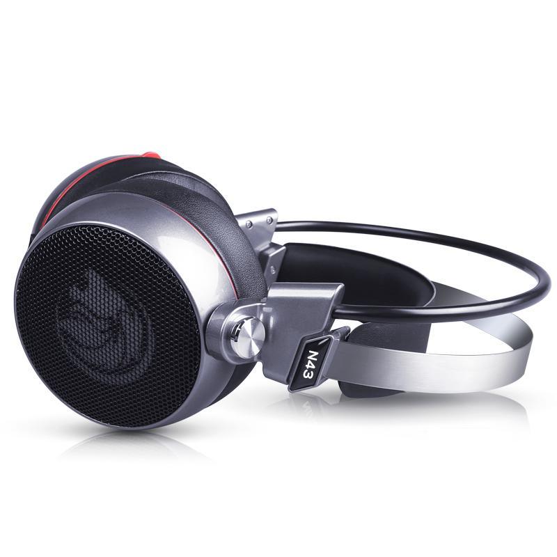 Luxury Professional Studio Gaming PC Headphones With LED Lights In Modern Luxury Metal Design For Gamers and DJ