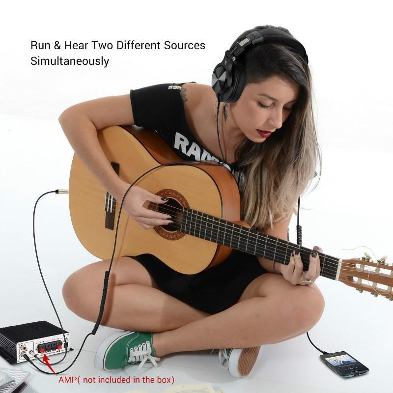 Modern Professional Bluetooth STEVVEX Headphones Stereo Over Ear Wireless Headset Professional Recording Studio Monitor Headphones